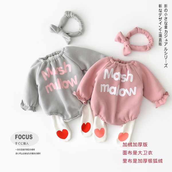 new baby girl clothes winter warm long sleeves letter pattern newborn with headband baby costume ropa bebe, Blue
new baby girl clothes winter warm long sleeves letter pattern newborn with headband baby costume ropa bebe, Blue