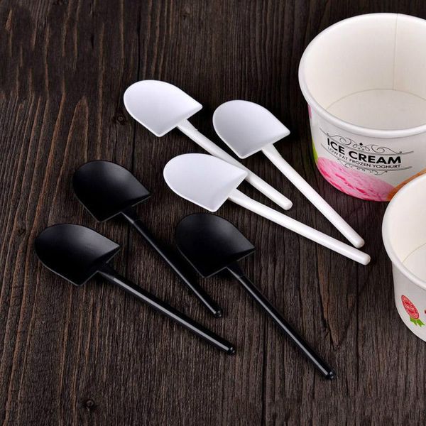 2000pcs disposable potted pure black white ice cream scoop shovel small potted flower pot spoon dhl
2000pcs disposable potted pure black white ice cream scoop shovel small potted flower pot spoon dhl