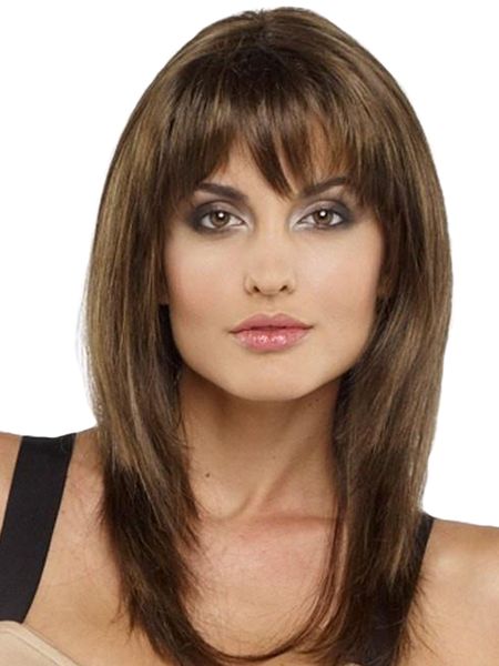 Brown masquerade Long Hair High Quality Fashion Wig Women's Synthetic Hair Wig Simple Design All Match Chic Fashion Wig Accessory
Brown masquerade Long Hair High Quality Fashion Wig Women's Synthetic Hair Wig Simple Design All Match Chic Fashion Wig Accessory
