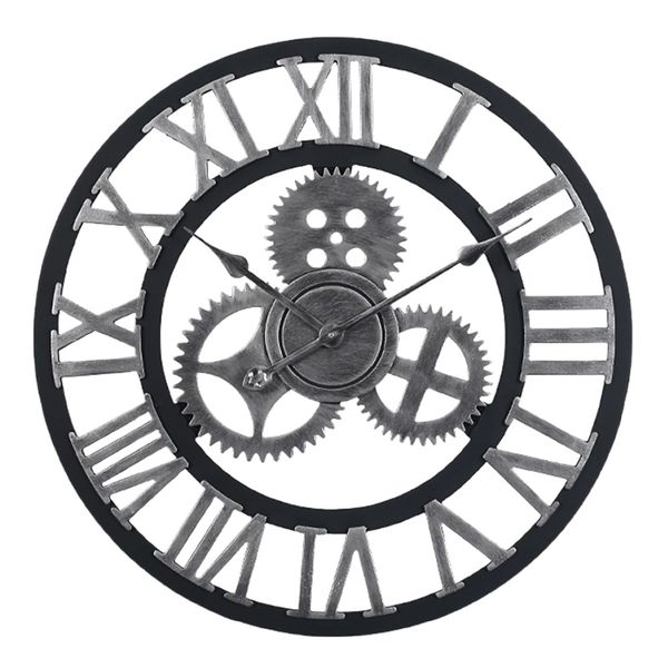 60cm large circular wall clock retro gear rome style quarz silent hanging needle clock for home living room decor 2 colors
60cm large circular wall clock retro gear rome style quarz silent hanging needle clock for home living room decor 2 colors