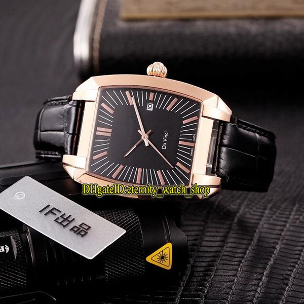 4 color da vinci automatic iw546104 black date dial japan miyota automatic mechanical mens watch rose gold case leather strap watches, Slivery;brown
4 color da vinci automatic iw546104 black date dial japan miyota automatic mechanical mens watch rose gold case leather strap watches, Slivery;brown