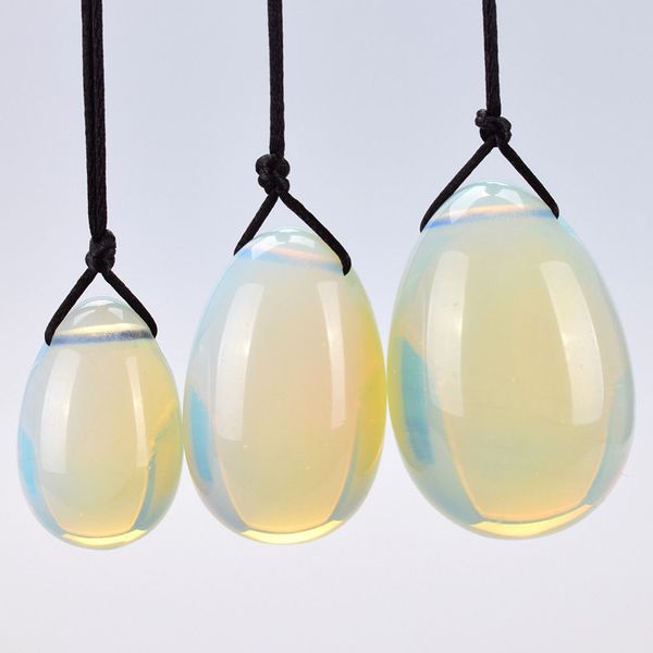 3pcs/set drilled opal crystal eggs rope yoni healing eggs massage tool pelvic kegel exercise vaginal tightening ball for health care tool
3pcs/set drilled opal crystal eggs rope yoni healing eggs massage tool pelvic kegel exercise vaginal tightening ball for health care tool