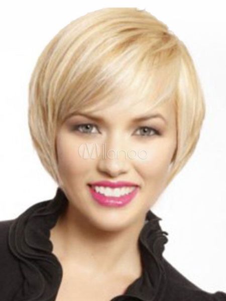 human hair fashion natural attractive women's short straight blonde wig brand new, Black;brown
human hair fashion natural attractive women's short straight blonde wig brand new, Black;brown
