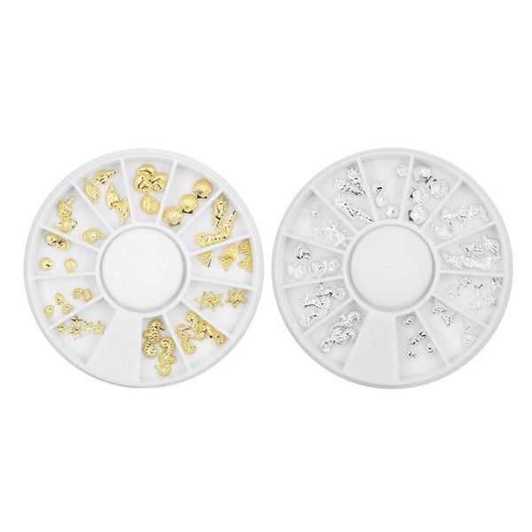 12grids 3d sea shell nail art charms stickers wheel diy manicure decoration stickers, Silver;gold
12grids 3d sea shell nail art charms stickers wheel diy manicure decoration stickers, Silver;gold