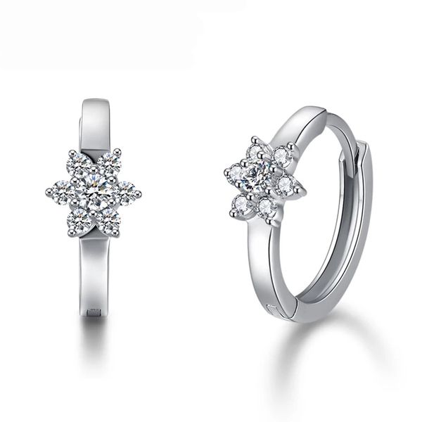 9k 14k 18k gold 0 5ct lab diamond earring vv d f color goup etting moi anite certified diamond flower de ign huggie with a certificate, Golden;silver 
9k 14k 18k gold 0 5ct lab diamond earring vv d f color goup etting moi anite certified diamond flower de ign huggie with a certificate, Golden;silver