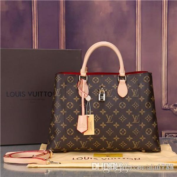 2018 styles Handbag Famous Designer Brand Name Fashion Leather Handbags Women Tote Shoulder Bags Lady Leather Handbags Bags purse435511
