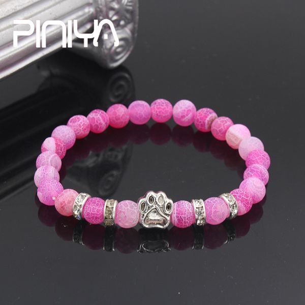 2018 new dog bead bracelets natural lava stone hoard seven chakras bracelets volcanic stone drops dog chain, Golden;silver
2018 new dog bead bracelets natural lava stone hoard seven chakras bracelets volcanic stone drops dog chain, Golden;silver