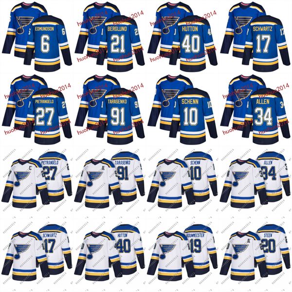 Youth With Centennial Patch 2018 St. Louis Blues Vladimir Tarasenko Schenn Pietrangelo Allen Berglund Steen Schwartz Hutton Hockey Jerseys
Youth With Centennial Patch 2018 St. Louis Blues Vladimir Tarasenko Schenn Pietrangelo Allen Berglund Steen Schwartz Hutton Hockey Jerseys