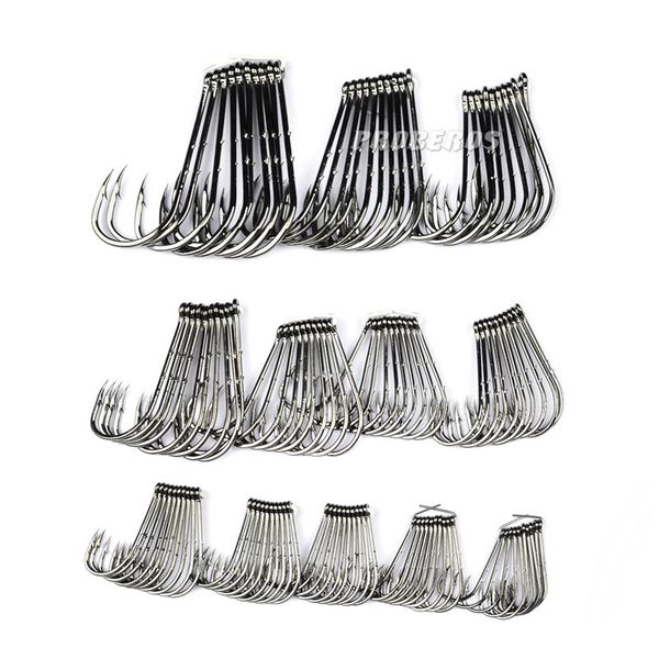 10size silver high carbon stainless steel barbed single fish hook fresh water fishing tackle 100pc/lot
10size silver high carbon stainless steel barbed single fish hook fresh water fishing tackle 100pc/lot