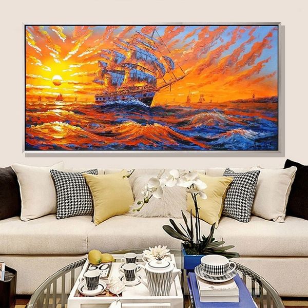 sunset beauty picture abstract handmade modern oil painting on canvas wall art gift for living room decoration no frame
sunset beauty picture abstract handmade modern oil painting on canvas wall art gift for living room decoration no frame