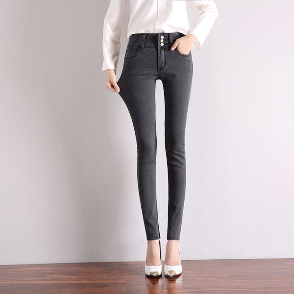new slim straight pants retro jeans high waist jeans female total length loose denim retro denim high waist female tight p, Blue
new slim straight pants retro jeans high waist jeans female total length loose denim retro denim high waist female tight p, Blue