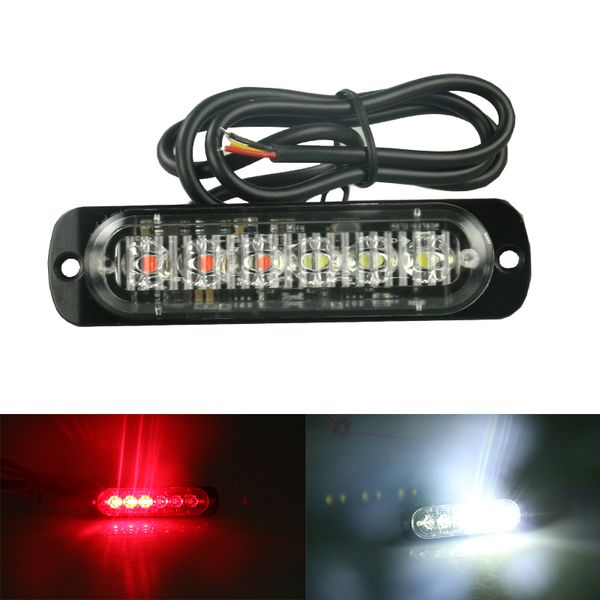 1pc 12-24v 6 led 18w dual color white&amber flash light bar car vehicle emergency warning strobe lamp motor turn running lights
1pc 12-24v 6 led 18w dual color white&amber flash light bar car vehicle emergency warning strobe lamp motor turn running lights