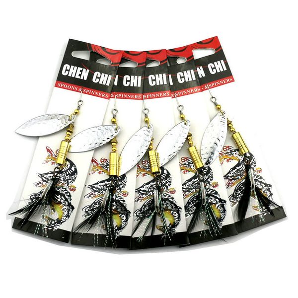 5pcs lures spinners ,spinnerbaits , metal fishing spoons bait 8cm blade spinner baits11g feather fishing hooks rooster tail fishing lures
5pcs lures spinners ,spinnerbaits , metal fishing spoons bait 8cm blade spinner baits11g feather fishing hooks rooster tail fishing lures
