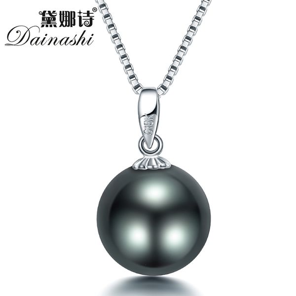dainashi natural black pearls necklace natural gemstone pendant necklace s925 silver elegant women party jewelry gift
dainashi natural black pearls necklace natural gemstone pendant necklace s925 silver elegant women party jewelry gift