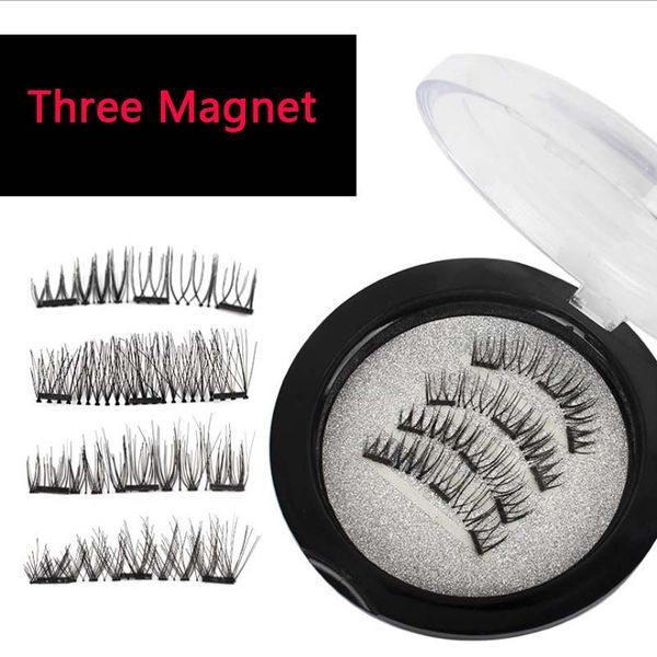 delicate package easy to wearn 3 magnet false eyelashes three magnet full strip magnetic lashes soft hair reusable fake eye lashes
delicate package easy to wearn 3 magnet false eyelashes three magnet full strip magnetic lashes soft hair reusable fake eye lashes