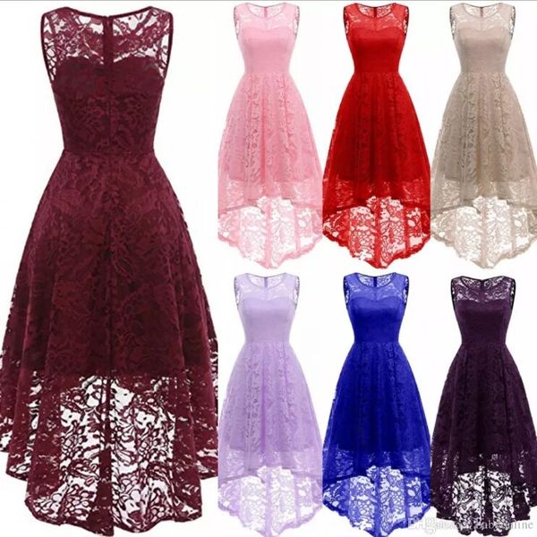 2018 new vintage women lace sleeveless long back short front robe retro casual party rockabilly 50s 60s lace party dress fs3894, Black;gray
2018 new vintage women lace sleeveless long back short front robe retro casual party rockabilly 50s 60s lace party dress fs3894, Black;gray
