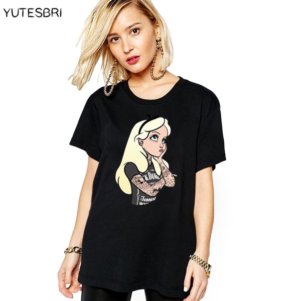 women tshirt snow white the little mermaid princess bad girls alice pattern printting short sleeve cotton t shirt tees
women tshirt snow white the little mermaid princess bad girls alice pattern printting short sleeve cotton t shirt tees