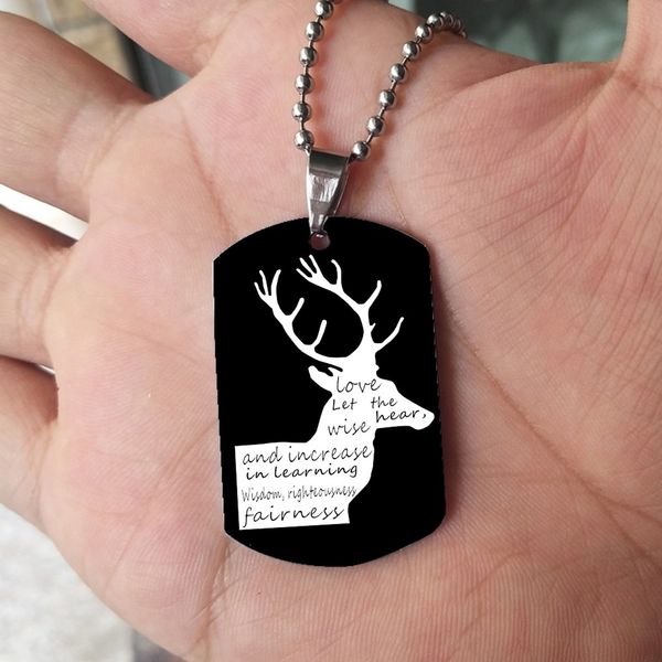 suteyi black necklaces & pendants santa claus deer black titanium necklace stainless steel pendant collars christmas gifts, Silver
suteyi black necklaces & pendants santa claus deer black titanium necklace stainless steel pendant collars christmas gifts, Silver
