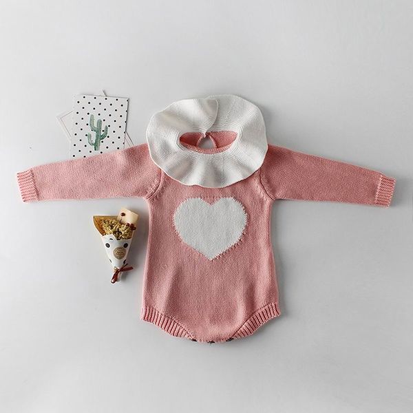 2019 spring baby boy girl bodysuits peter pan collar love heart knitted cotton long sleeve overalls kids clothing e82055, Blue
2019 spring baby boy girl bodysuits peter pan collar love heart knitted cotton long sleeve overalls kids clothing e82055, Blue