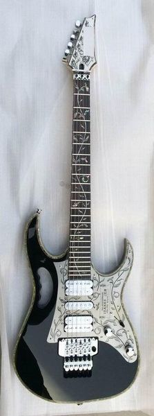 Whole ale new arrival brand new electric guitar ebony with metal mirror pickguard all import hardware in black
Whole ale new arrival brand new electric guitar ebony with metal mirror pickguard all import hardware in black