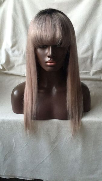 silk straight t1b/grey 8-24inch human hair lace front wigs & glueless full lace wigs with bangs for black women with baby hair, Black;brown
silk straight t1b/grey 8-24inch human hair lace front wigs & glueless full lace wigs with bangs for black women with baby hair, Black;brown
