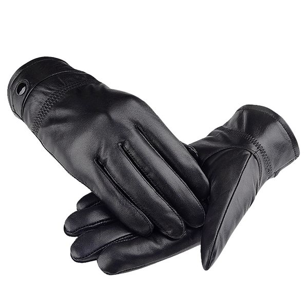 vbiger fashionable thickened sheepskin gloves winter keep warm gloves flocking leather for men, Blue;gray
vbiger fashionable thickened sheepskin gloves winter keep warm gloves flocking leather for men, Blue;gray