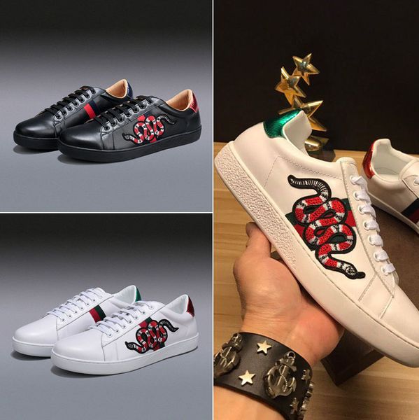 Classic Collection TOP Luxury Brand Snake Ace Embroidered Low-Top Sneaker Luxury Shoe Men And Women Alethtic Casual Shoes 35-46
Classic Collection TOP Luxury Brand Snake Ace Embroidered Low-Top Sneaker Luxury Shoe Men And Women Alethtic Casual Shoes 35-46