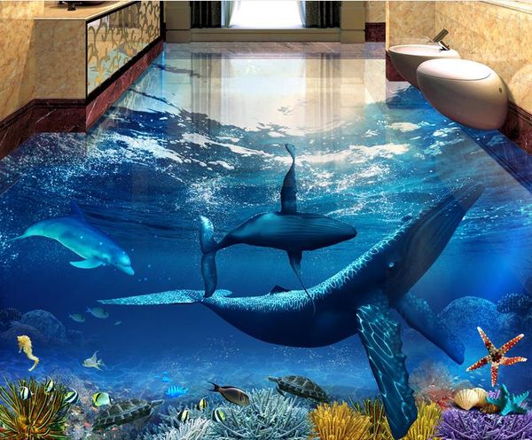 adhesive wall coverings beautiful whale dolphins underwater world 3d stereo bathroom living room floor
adhesive wall coverings beautiful whale dolphins underwater world 3d stereo bathroom living room floor