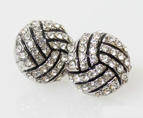 volleyball rhinestone round yellow softball stud earrings gift for sports mom spots team gift for her softball mom fashion earring hook stud, Silver
volleyball rhinestone round yellow softball stud earrings gift for sports mom spots team gift for her softball mom fashion earring hook stud, Silver