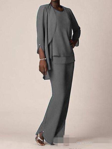 .grey chiffon formal pant suits for mother groom dresses evening wear long mother of the bride dresses with jackets plus size custom, Black;red
.grey chiffon formal pant suits for mother groom dresses evening wear long mother of the bride dresses with jackets plus size custom, Black;red