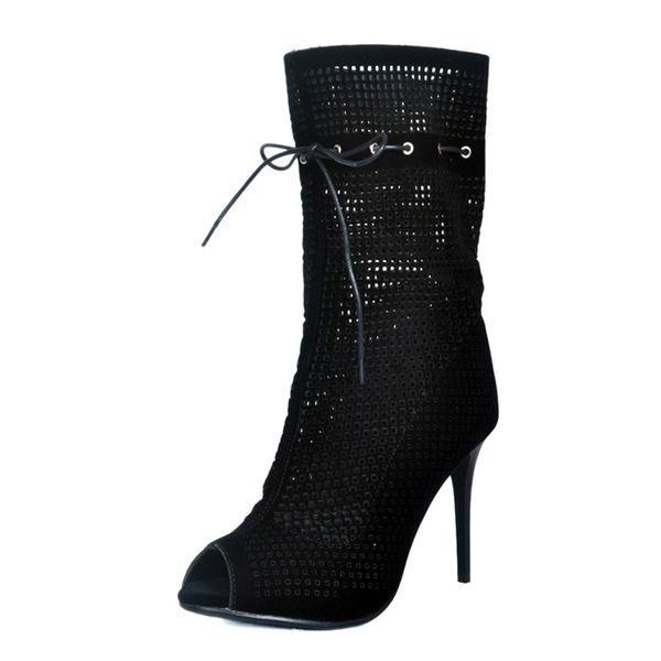 kolnoo new fashion style women ladies high heel boots breathable peep-toe autunm ankle booties large size shoes a097, Black
kolnoo new fashion style women ladies high heel boots breathable peep-toe autunm ankle booties large size shoes a097, Black