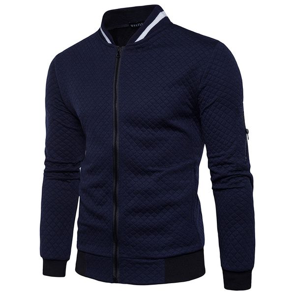men homme bomber fit zipper jacket casual coat autumn winter male sweatshirt fashion outerwear male clothing stand collar for men, Black;brown
men homme bomber fit zipper jacket casual coat autumn winter male sweatshirt fashion outerwear male clothing stand collar for men, Black;brown