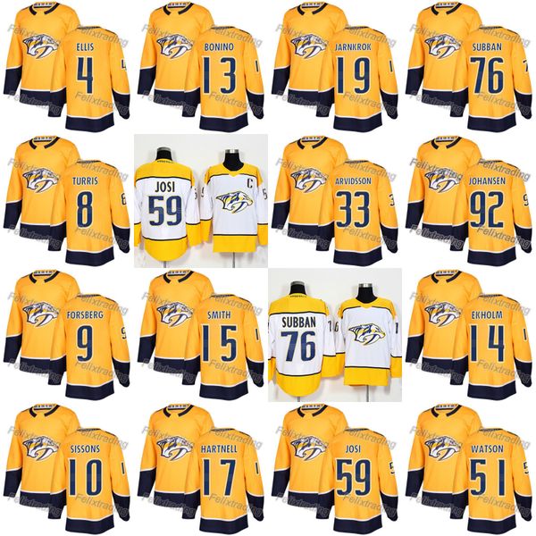 33 Viktor Arvidsson 2018 Nashville Predators Craig Smith 22 Kevin Fiala P.K. Subban Filip Forsberg Roman Josi Ryan Johansen Ekholm Jersey
33 Viktor Arvidsson 2018 Nashville Predators Craig Smith 22 Kevin Fiala P.K. Subban Filip Forsberg Roman Josi Ryan Johansen Ekholm Jersey