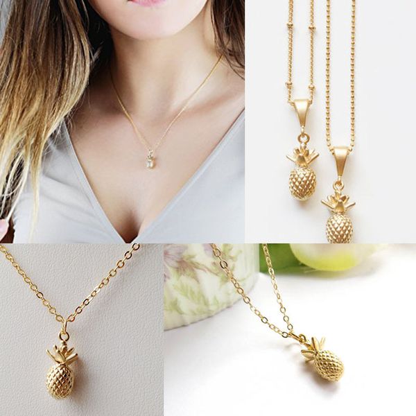 gold pineapple tropical fruit 3d pendant necklace friendship pendant necklace summer jewelry, Silver
gold pineapple tropical fruit 3d pendant necklace friendship pendant necklace summer jewelry, Silver