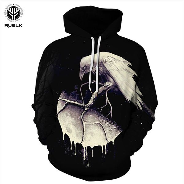 ruelk 2018 men's casual hoodie autumn new men's women long sleeve 3d sweatshirt pullover multi style choose, Black
ruelk 2018 men's casual hoodie autumn new men's women long sleeve 3d sweatshirt pullover multi style choose, Black