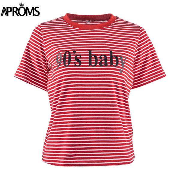 Polyester Retro Red White Stripe Tee Women Short Sleeve Basic T-Shirt Summer Casual Streetwear Boyfriend Tshirt 90s Baby Tops
Polyester Retro Red White Stripe Tee Women Short Sleeve Basic T-Shirt Summer Casual Streetwear Boyfriend Tshirt 90s Baby Tops