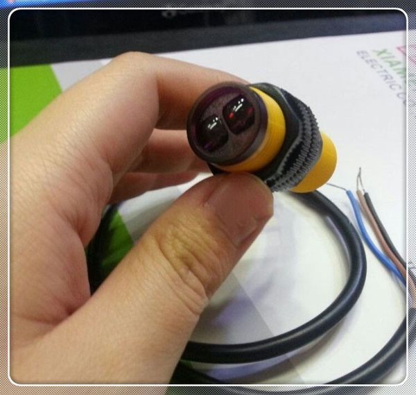 E18-D80NK IR Obstacle Avoidance Sensor Reflective Photoelectric Switch DC 5V NPN Normally Open 80cm Adjustable for DIY
E18-D80NK IR Obstacle Avoidance Sensor Reflective Photoelectric Switch DC 5V NPN Normally Open 80cm Adjustable for DIY