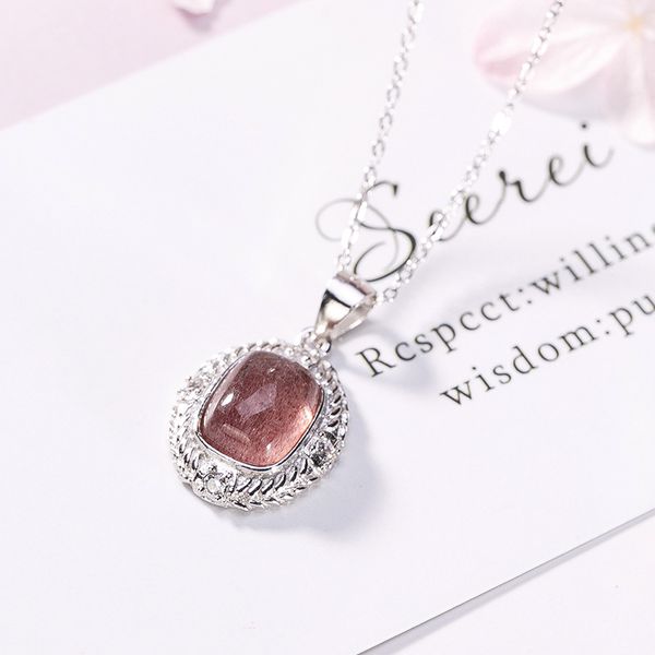2018 new genuine 100% 925 sterling silver pendant necklace for women elegance pink crystal original wedding necklace fine jewels
2018 new genuine 100% 925 sterling silver pendant necklace for women elegance pink crystal original wedding necklace fine jewels