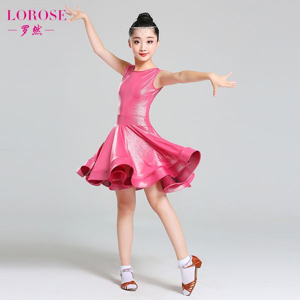 latin dance costume new children practice girls high-end professional competition show skirt clothes autumn, Black;red
latin dance costume new children practice girls high-end professional competition show skirt clothes autumn, Black;red