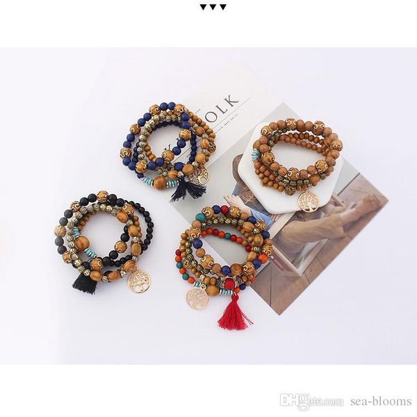 5 styles bohemian beach multilayer charm bracelet wood beads wrist mala bangles tree of life tassel bracelets jewelry gift b630sf
5 styles bohemian beach multilayer charm bracelet wood beads wrist mala bangles tree of life tassel bracelets jewelry gift b630sf
