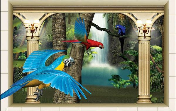 custom p wallpaper ktv bird language floral fashion 3d stereo tv background wall art mural for living room large painting home decor 
custom p wallpaper ktv bird language floral fashion 3d stereo tv background wall art mural for living room large painting home decor