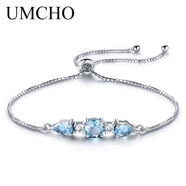umcho solid 925 sterling silver bracelets & bangles for women natural sky blue z adjustable tennis bracelet fine jewelry new, Golden;silver
umcho solid 925 sterling silver bracelets & bangles for women natural sky blue z adjustable tennis bracelet fine jewelry new, Golden;silver