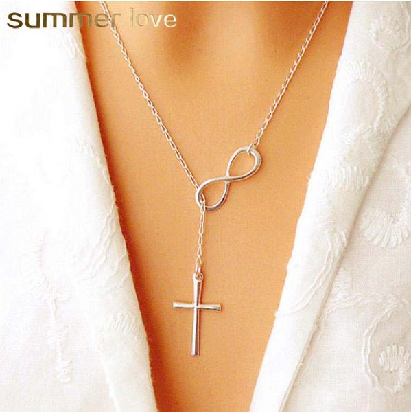 new arrival simple long silver chic infinity cross bird leaf chain pendant fashion necklaces for women jewelry gift
new arrival simple long silver chic infinity cross bird leaf chain pendant fashion necklaces for women jewelry gift