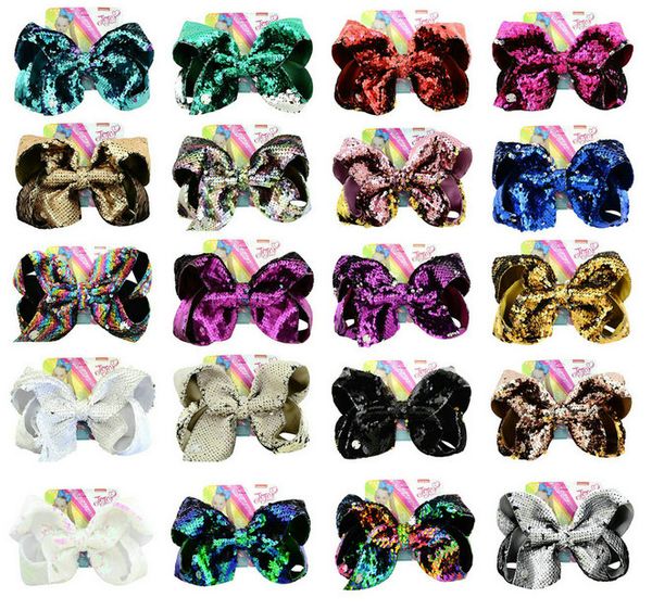 colors jojo bow 8 inch two-sided flipping sequins children bow with jojo card hairpin cute scale hair accessories, Slivery;white
colors jojo bow 8 inch two-sided flipping sequins children bow with jojo card hairpin cute scale hair accessories, Slivery;white