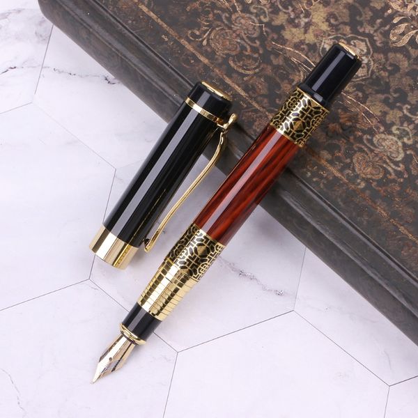 high quality imitation red wooden with carving flower medium nib 0.5mm fountain pen supplies jul-26a
high quality imitation red wooden with carving flower medium nib 0.5mm fountain pen supplies jul-26a