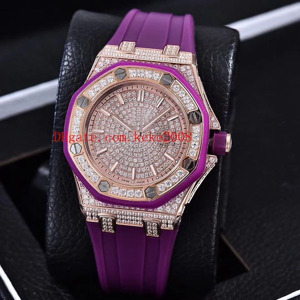 5 color luxury watch 67543bc.zz k8 factory 37mm offshore full diamond bezel asia 9015 movement mechanical automatic ladies women's watc, Slivery;brown
5 color luxury watch 67543bc.zz k8 factory 37mm offshore full diamond bezel asia 9015 movement mechanical automatic ladies women's watc, Slivery;brown
