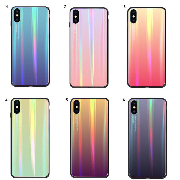 luxury gradient laser tempered glass phone case for iphone xs max xr x 8 7 6s 6 plus back cover shell
luxury gradient laser tempered glass phone case for iphone xs max xr x 8 7 6s 6 plus back cover shell