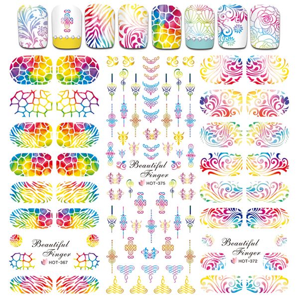 6 designs hollow nail sticker flower 3d charm manicure decals color tips stick stencils mix diy nail art decor set sa64-375, Black
6 designs hollow nail sticker flower 3d charm manicure decals color tips stick stencils mix diy nail art decor set sa64-375, Black