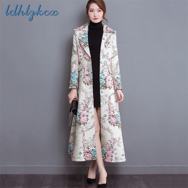 ldhtzkcx print embroidery long-sleeved large size trench female 2018 autumn-winter new fashion loose slim long chic trench cx271, Tan;black
ldhtzkcx print embroidery long-sleeved large size trench female 2018 autumn-winter new fashion loose slim long chic trench cx271, Tan;black