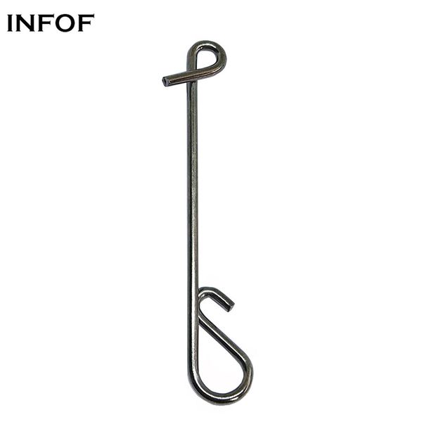 infof brand 500pcs/lot f6015 fishing swivels snap braid knotless connectors fast winding snap fishing line wire connector fishing tools pesc 
infof brand 500pcs/lot f6015 fishing swivels snap braid knotless connectors fast winding snap fishing line wire connector fishing tools pesc